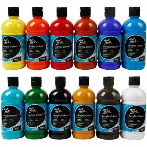 ACRYLIC COLOURS & PAINTS