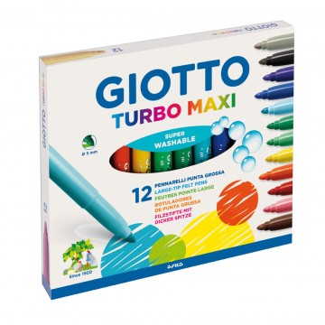 Giotto Turbo Maxi Colour Pens
